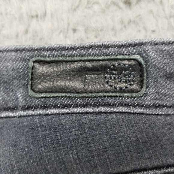 AG Adriano Goldschmied Jeans Womens 27 Gray The Stevie Slim Straight Stretch - Picture 11 of 14